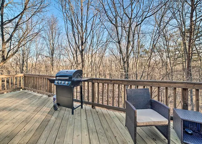 Modern Massanutten Resort Cabin Private Deck